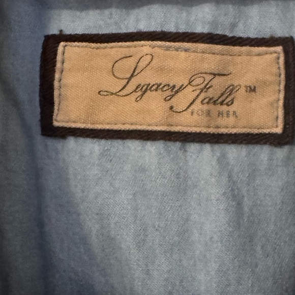 Legacy Falls For Her Western Rodeo Cowgirl Sleeveless Top Size large - Picture 5 of 13